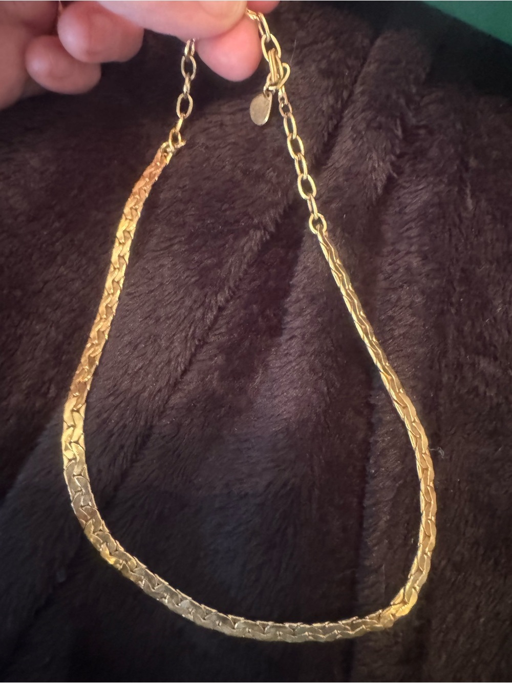 Gold-Tone Braided Chain Necklace - Women Jewelry